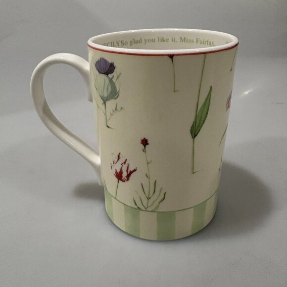 Portmeirion Up The Garden Path Mug 12 oz Importance of Being Ernest Oscar Wilde - Picture 1 of 9